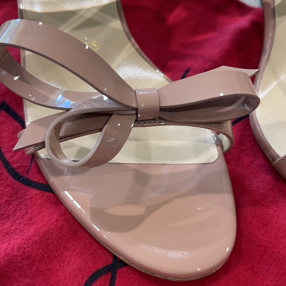 CHRISTIAN LOUBOUTIN Just Nodo 85 PVC sandals 36 - Picture 9 of 12